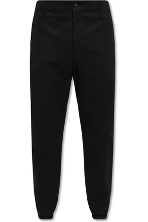 Alexander McQueen Hombre, Pantalones, Negro, Talla: L