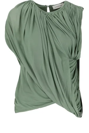 Lanvin Mujer, Blusas y Camisas, Verde, Talla: S
