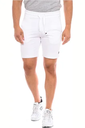 U.S. Polo Assn. Hombre, Pantalones cortos, Blanco, Talla: L