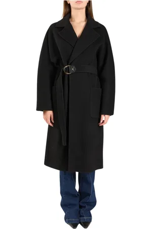 Elisabetta Franchi Mujer, Abrigos, Negro, Talla: M