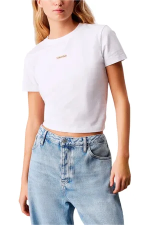Calvin Klein Mujer, Camisetas, Blanco, Talla: XS