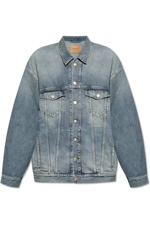 Balenciaga Hombre, Chaquetas, Azul, Talla: L