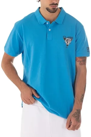 Roberto Cavalli Hombre, Camisetas, Azul, Talla: M