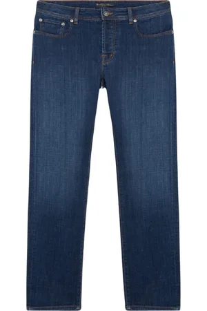Brooks Brothers Hombre, Vaqueros, Azul, Talla: W31