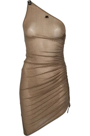 Courrèges Mujer, Vestidos, Marrón, Talla: S
