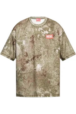 Diesel Hombre, Camisetas, Verde, Talla: XL