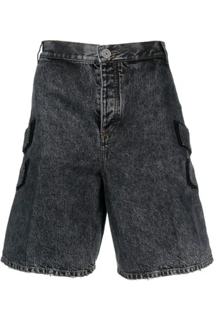 Balmain Hombre, Pantalones cortos, Negro, Talla: W34