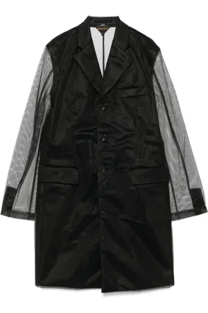Comme des Garçons Mujer, Abrigos, Negro, Talla: M