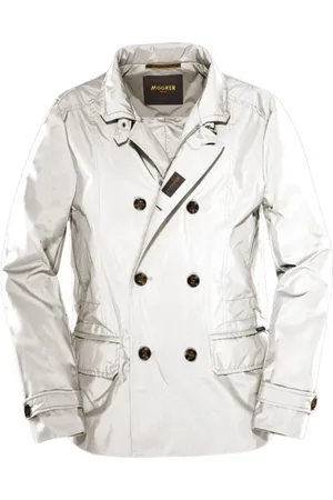 MOORER Hombre, Chaquetas, Blanco, Talla: 2XL