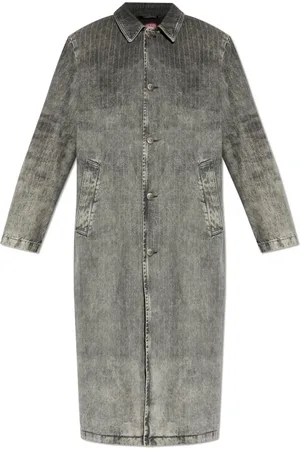 Diesel Hombre, Abrigos, Gris, Talla: M