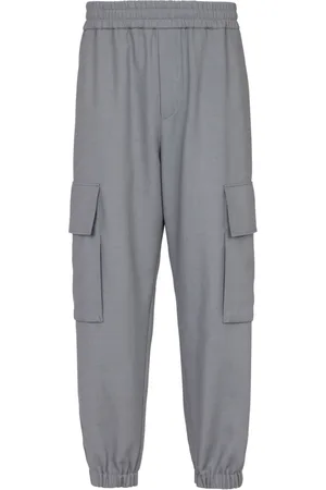 Balmain Hombre, Pantalones, Gris, Talla: XL