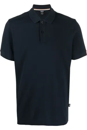 HUGO BOSS Hombre, Camisetas, Azul, Talla: L