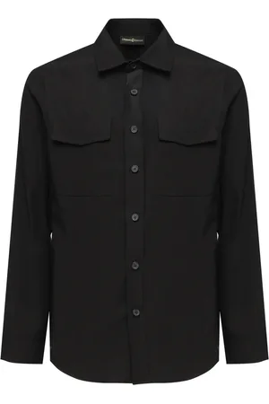 Giuliano Galiano Hombre, Camisas, Negro, Talla: 2XL