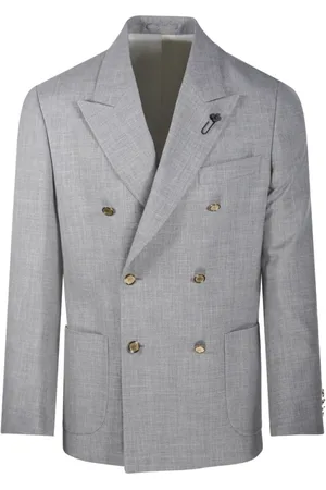 LARDINI Hombre, Chaquetas, Gris, Talla: M