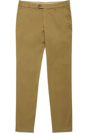 Brooks Brothers Hombre, Pantalones, Verde, Talla: W33
