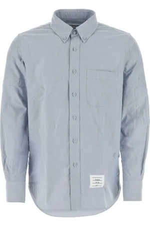 Thom Browne Hombre, Camisas, Azul, Talla: L