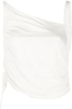 ANDREA ADAMO Mujer, Camisetas, Blanco, Talla: L