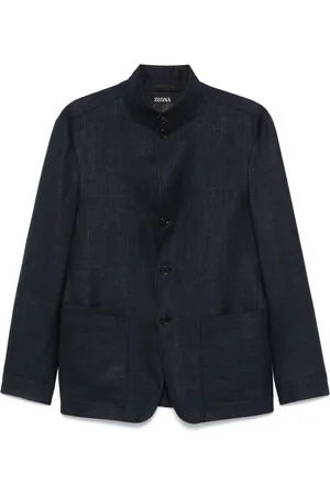Ermenegildo Zegna Hombre, Chaquetas, Azul, Talla: M