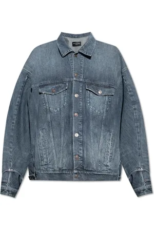 Balenciaga Hombre, Chaquetas, Azul, Talla: S