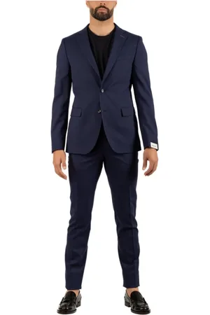 PAOLONI Hombre, Trajes, Azul, Talla: M