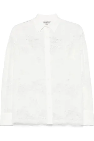 ERMANNO SCERVINO Mujer, Blusas y Camisas, Blanco, Talla: S
