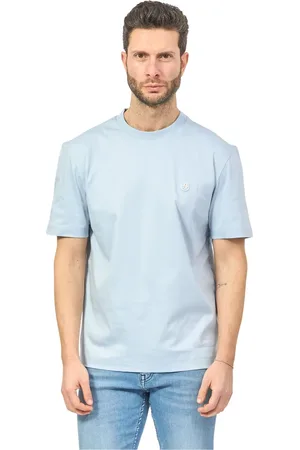HUGO BOSS Hombre, Camisetas, Azul, Talla: L