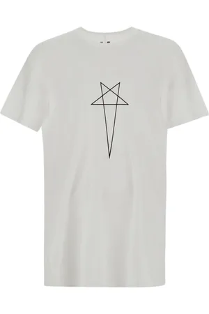Rick Owens Hombre, Camisetas, Blanco, Talla: S
