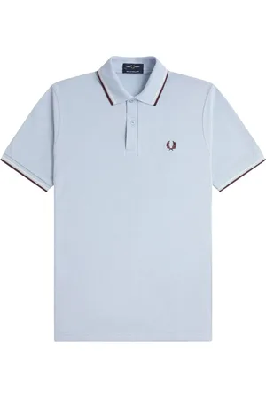 Fred Perry Hombre, Camisetas, Azul, Talla: 2XS