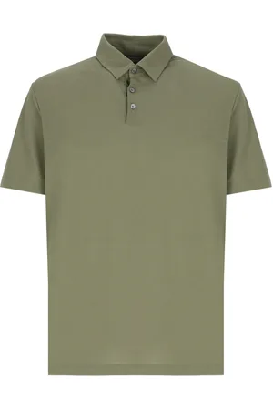 ZANONE Hombre, Camisetas, Verde, Talla: L