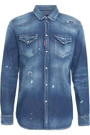 Dsquared2 Hombre, Camisas, Azul, Talla: L