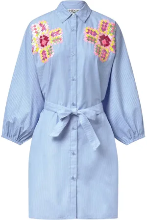 Essentiel Antwerp Mujer, Vestidos, Azul, Talla: S