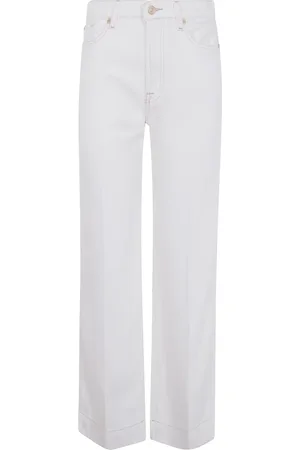 7 for all Mankind Mujer, Vaqueros, Blanco, Talla: W23
