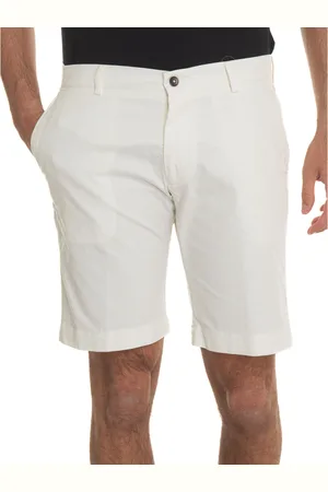 Berwich Hombre, Pantalones cortos, Blanco, Talla: 3XL