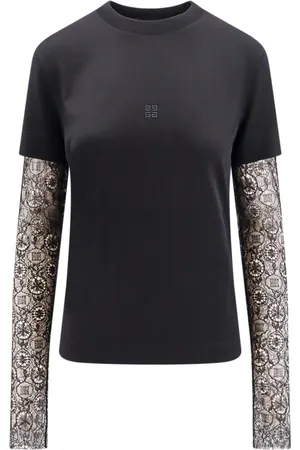 Givenchy Mujer, Camisetas, Negro, Talla: S