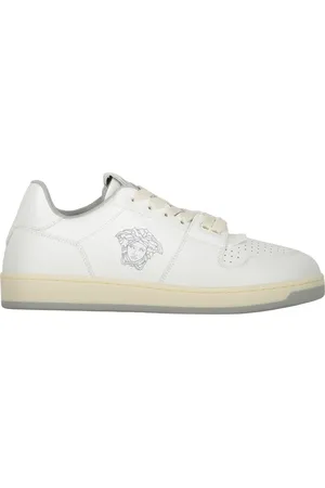 VERSACE Hombre, Zapatos, Blanco, Talla: 44 EU