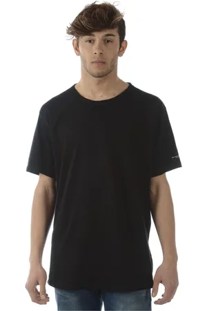 D.A. Daniele Alessandrini Hombre, Camisetas, Negro, Talla: S