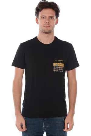 D.A. Daniele Alessandrini Hombre, Camisetas, Negro, Talla: M