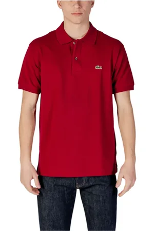 Lacoste Hombre, Camisetas, Rojo, Talla: L