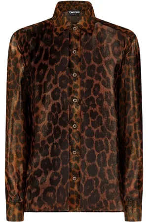 Tom Ford Mujer, Blusas y Camisas, Marrón, Talla: S