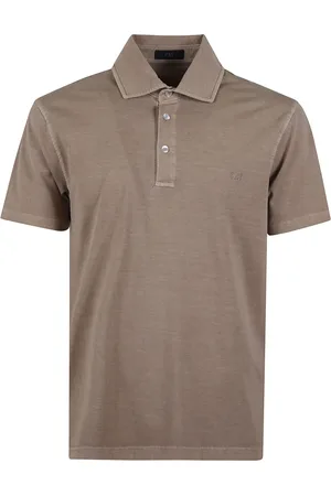 FAY Hombre, Camisetas, Marrón, Talla: 2XL