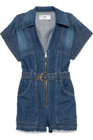 Elisabetta Franchi Mujer, Monos, Azul, Talla: S