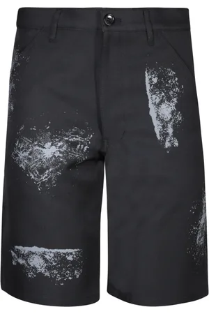 Comme des Garçons Hombre, Pantalones cortos, Negro, Talla: M