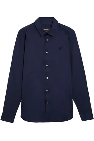 Lyle & Scott Hombre, Camisas, Azul, Talla: L