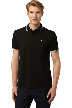 HARMONT&BLAINE Hombre, Camisetas, Negro, Talla: 3XL