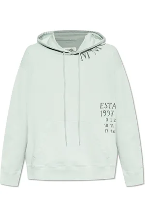 Maison Margiela Hombre, Sudaderas, Azul, Talla: M
