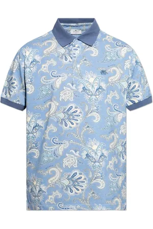 Etro Hombre, Camisetas, Azul, Talla: M