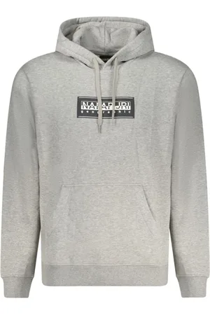 Napapijri Hombre, Sudaderas, Gris, Talla: L