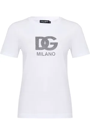 Dolce & Gabbana Mujer, Camisetas, Blanco, Talla: L