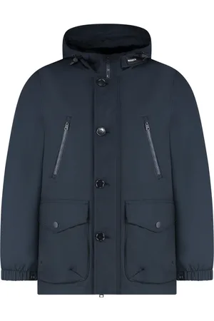 Woolrich Hombre, Chaquetas, Azul, Talla: L