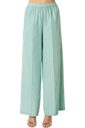 FORTE FORTE Mujer, Pantalones, Verde, Talla: S